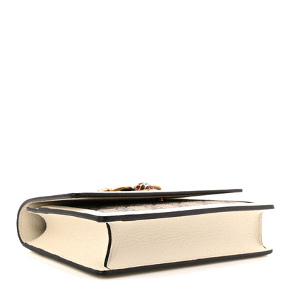 Gucci GG Supreme Monogram Web Queen Margaret Chain Wallet White 4 of 10