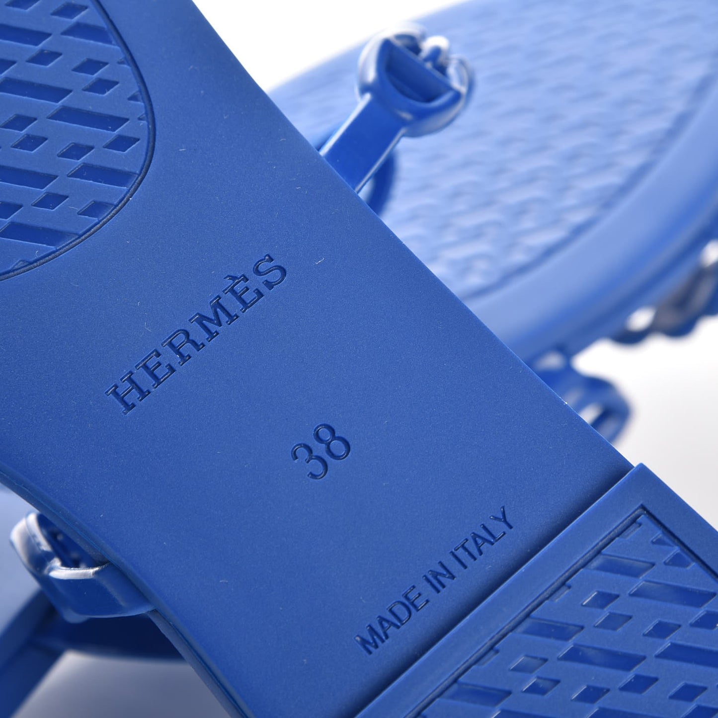 RubberChaine d'Ancre Rivage Sandals 38 Bleu Smalt
