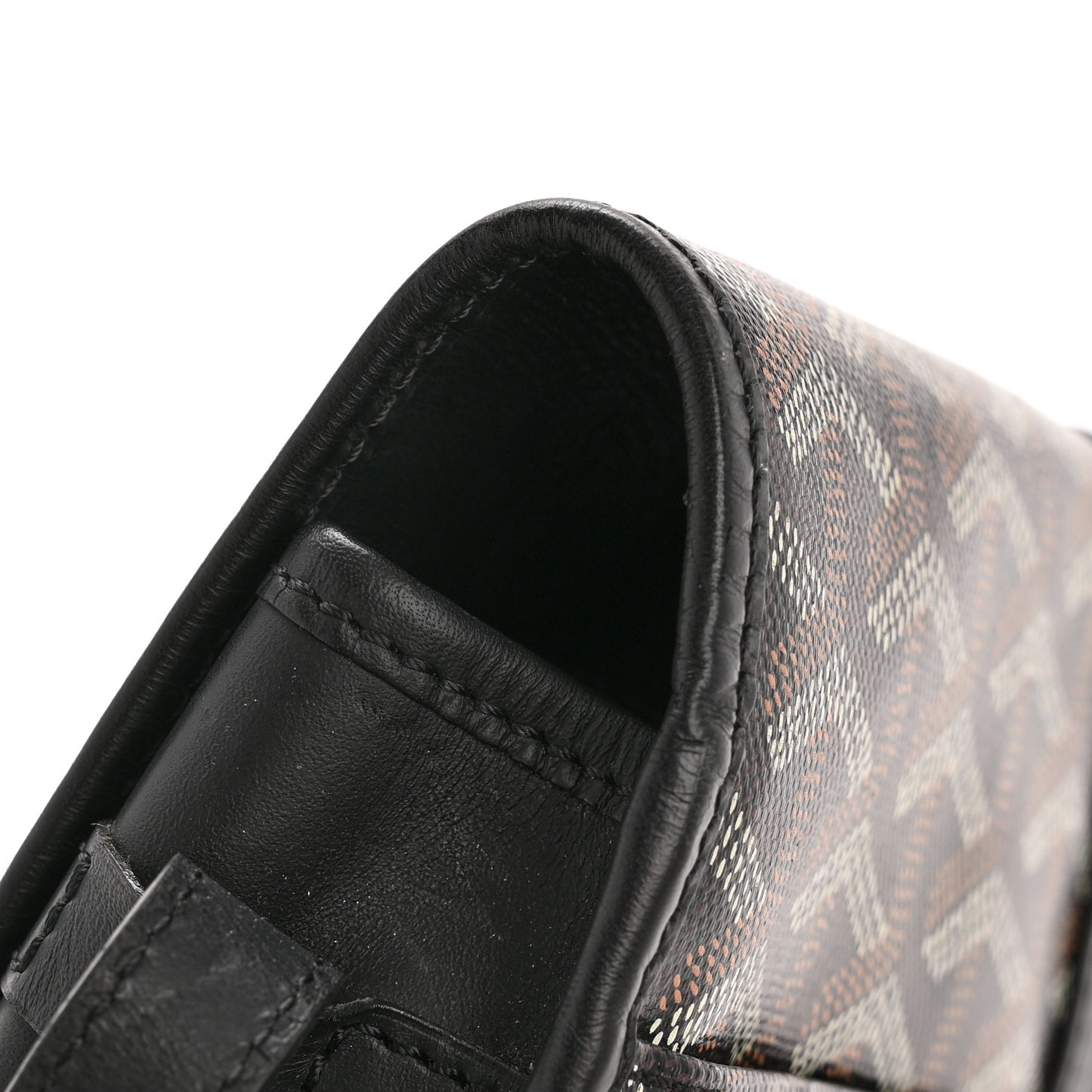 Goyardine Belvedere II PM Messenger Bag Black