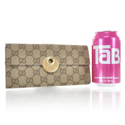 Gucci Monogram Continental Eclipse Wallet Pink 2 of 8