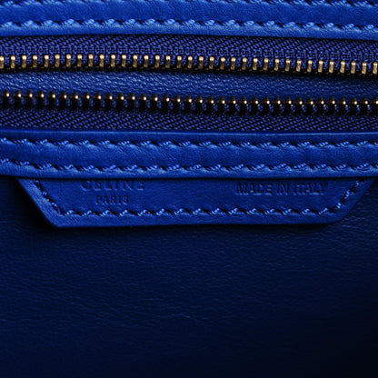 Celine Smooth Calfskin Micro Luggage Royal Blue 7 of 8