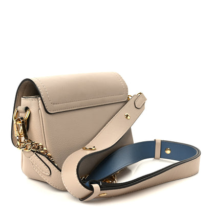 Louis Vuitton Grained Calfskin Lockme Tender Greige 3 of 11