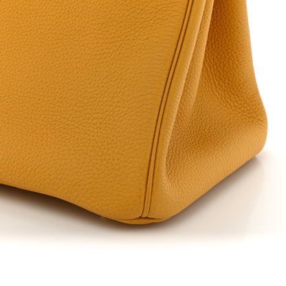Hermes Togo Birkin 30 Jaune Ambre 15 of 15