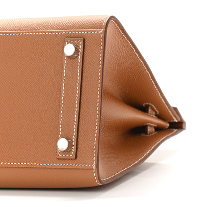 Hermes Madame Calfskin Birkin Sellier 25 Gold 10 of 11