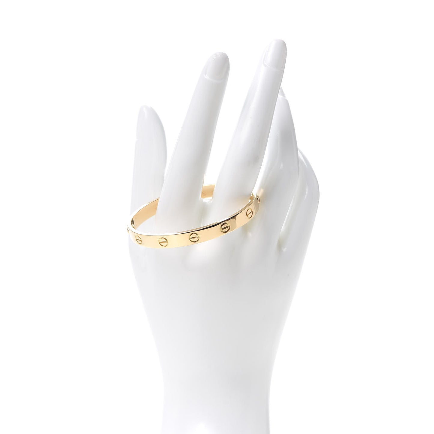 18K Yellow Gold LOVE Bracelet 16