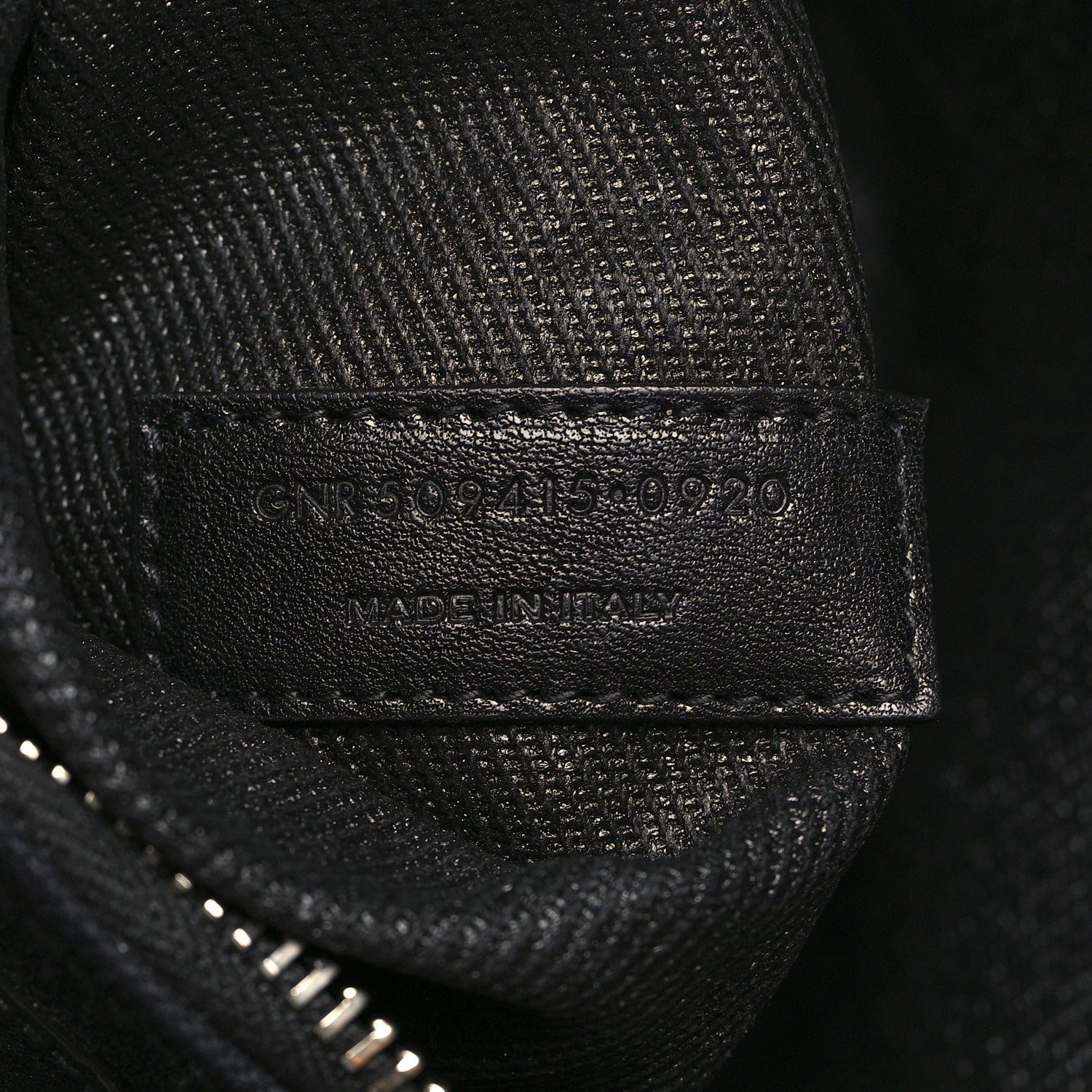 Saint Laurent Linen Calfskin Rive Gauche Tote Black 7 of 10