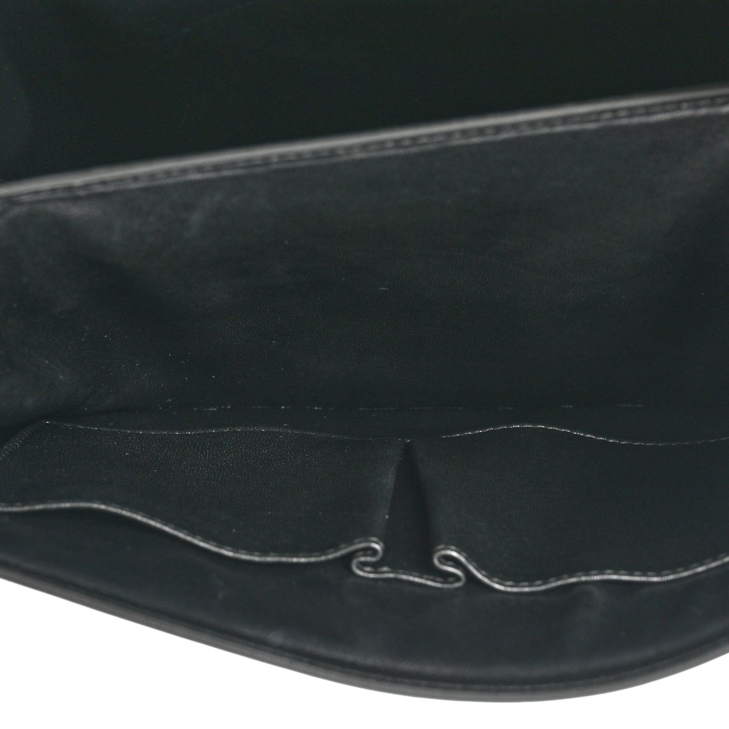 Box Calfskin Medium Classic Box Flap Black