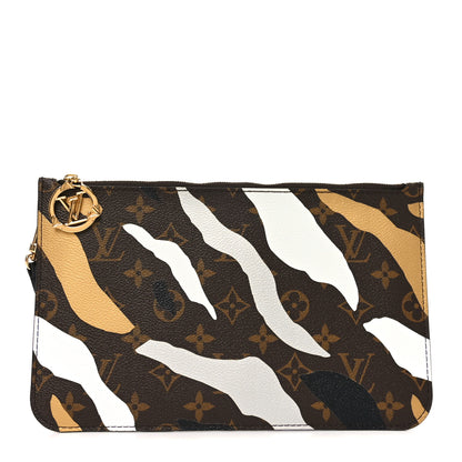 Louis Vuitton X LOL Monogram Neverfull MM GM Pochette Gold Silver 1 of 6