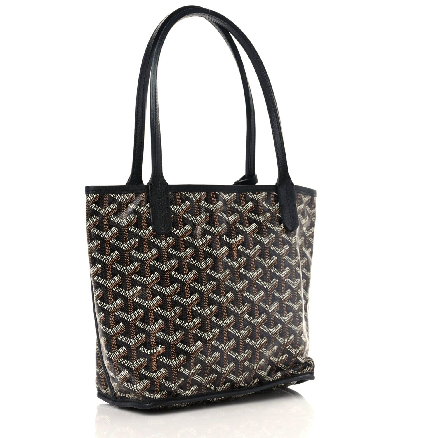 Goyard Goyardine Reversible Mini Anjou Black 3 of 16