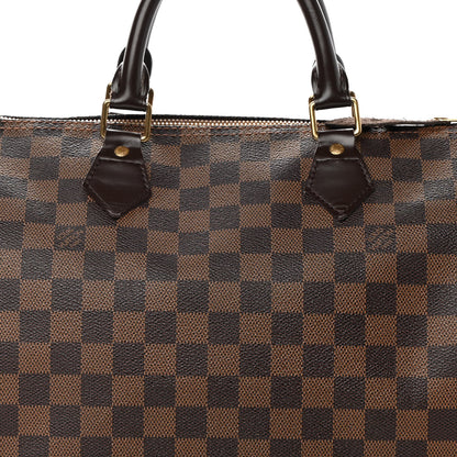 Louis Vuitton Damier Ebene Speedy 30 8 of 14