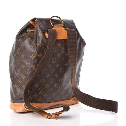 Louis Vuitton Monogram Montsouris GM Backpack 3 of 16