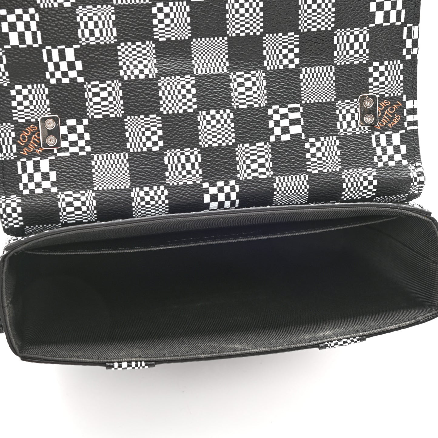 Damier Distorted Flap Soft Trunk Messenger