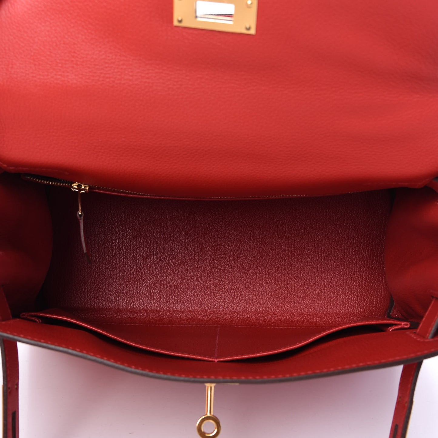 Evercolor Kelly Retourne 28 Rouge Casaque