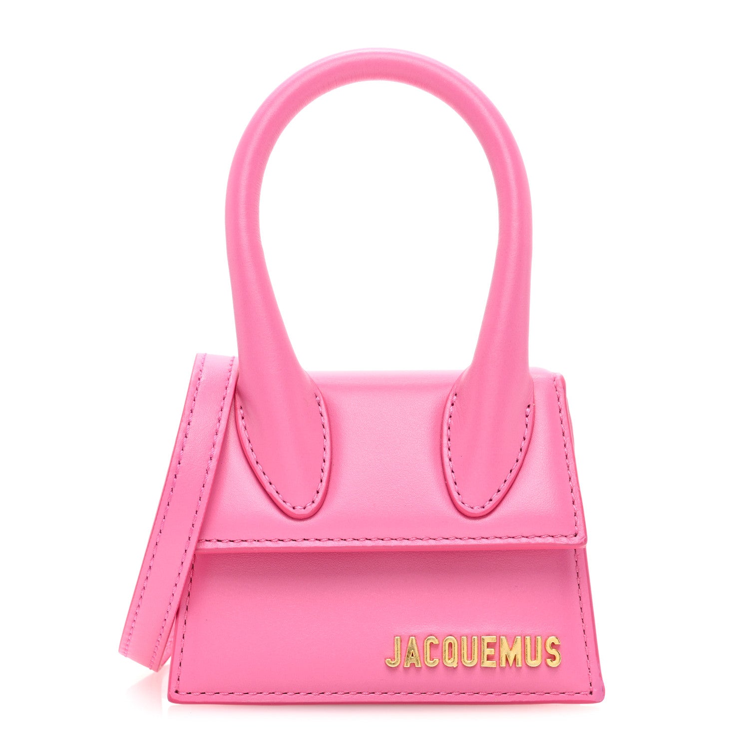 Jacquemus Smooth Calfskin Le Chiquito Moyen Pink 1 of 9