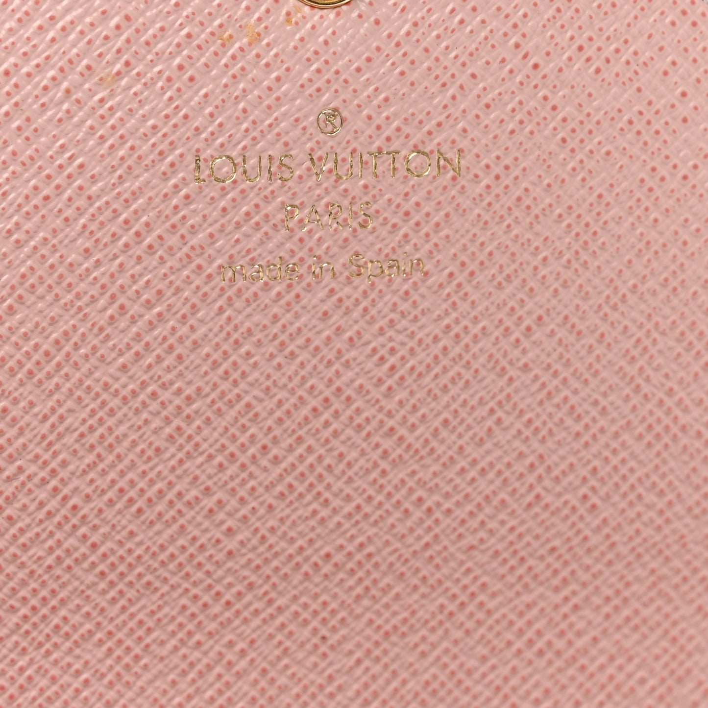 Monogram Josephine Wallet Rose Ballerine