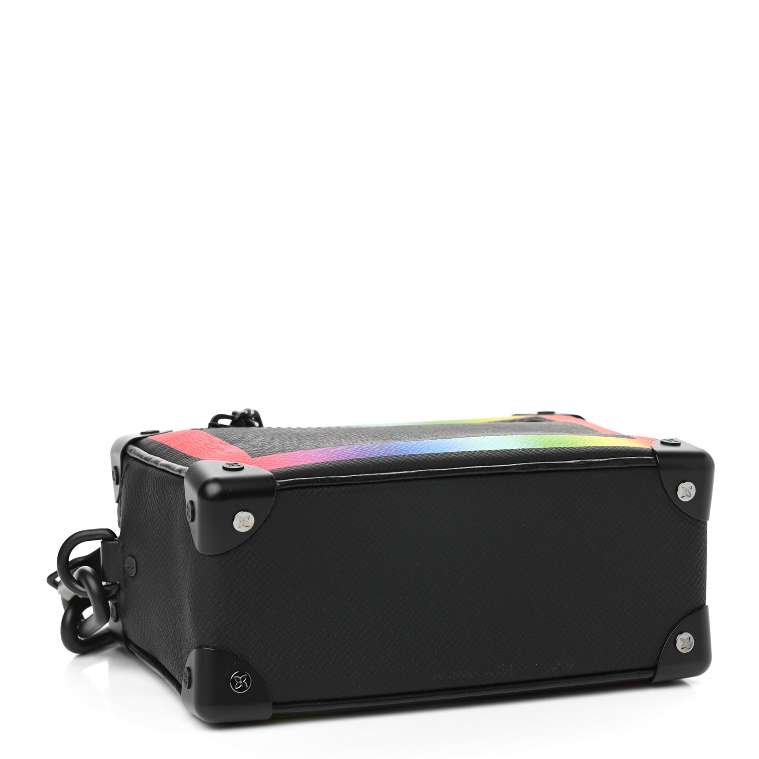 Louis Vuitton Taiga Rainbow Mini Soft Trunk Black 4 of 8