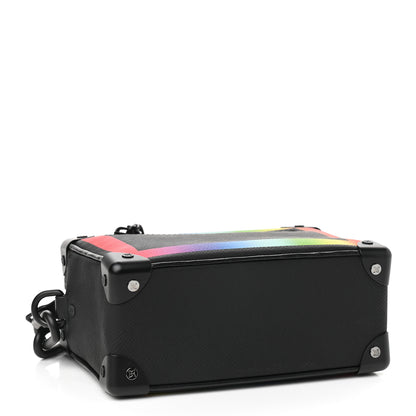 Louis Vuitton Taiga Rainbow Mini Soft Trunk Black 4 of 8