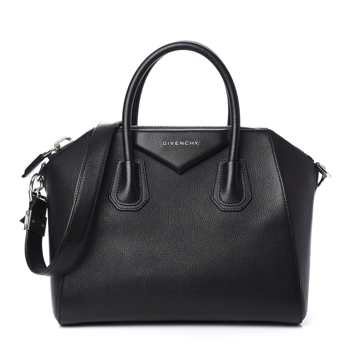 Sugar Goatskin Small Antigona Black