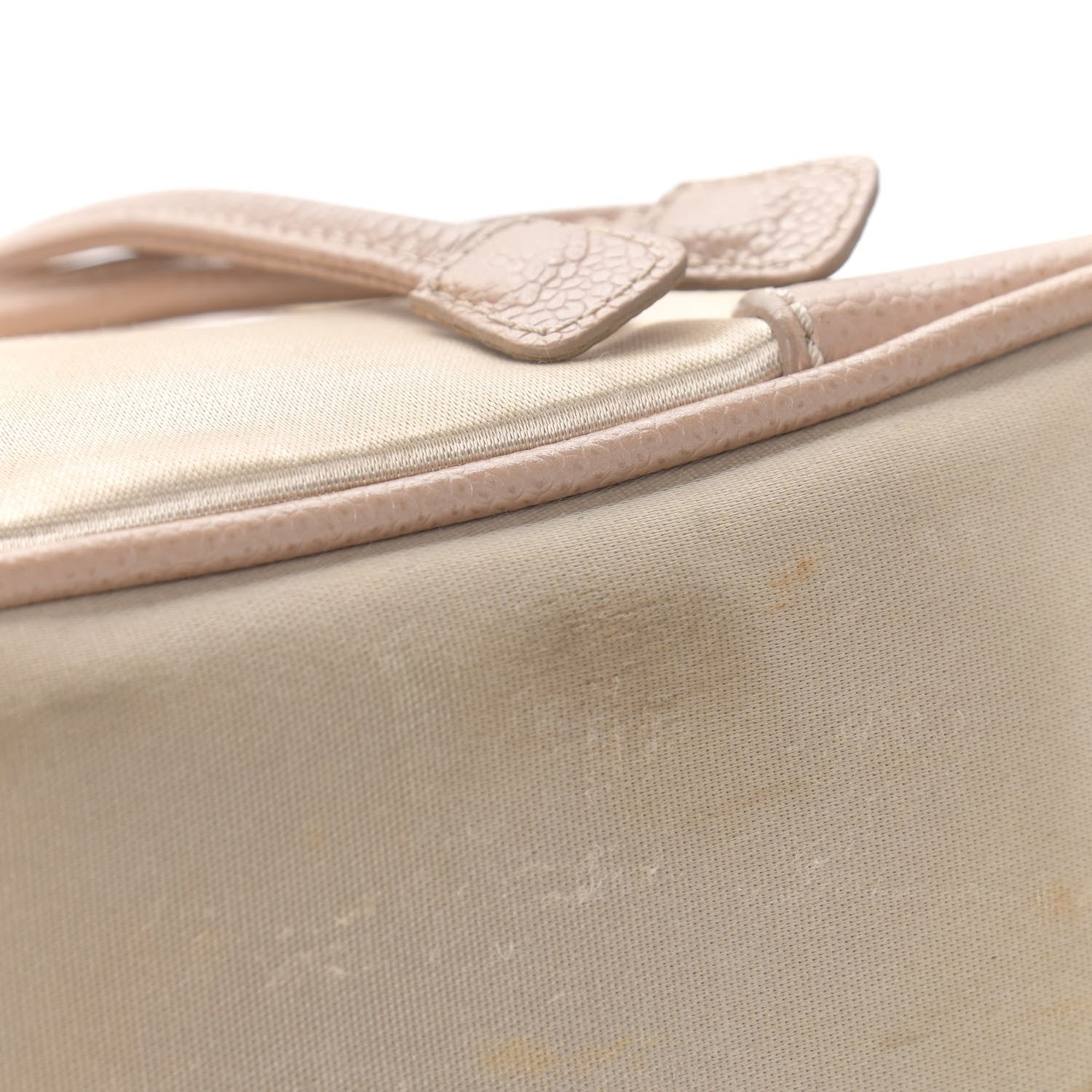 Chanel Satin Caviar CC Drawstring Bag Beige 14 of 17