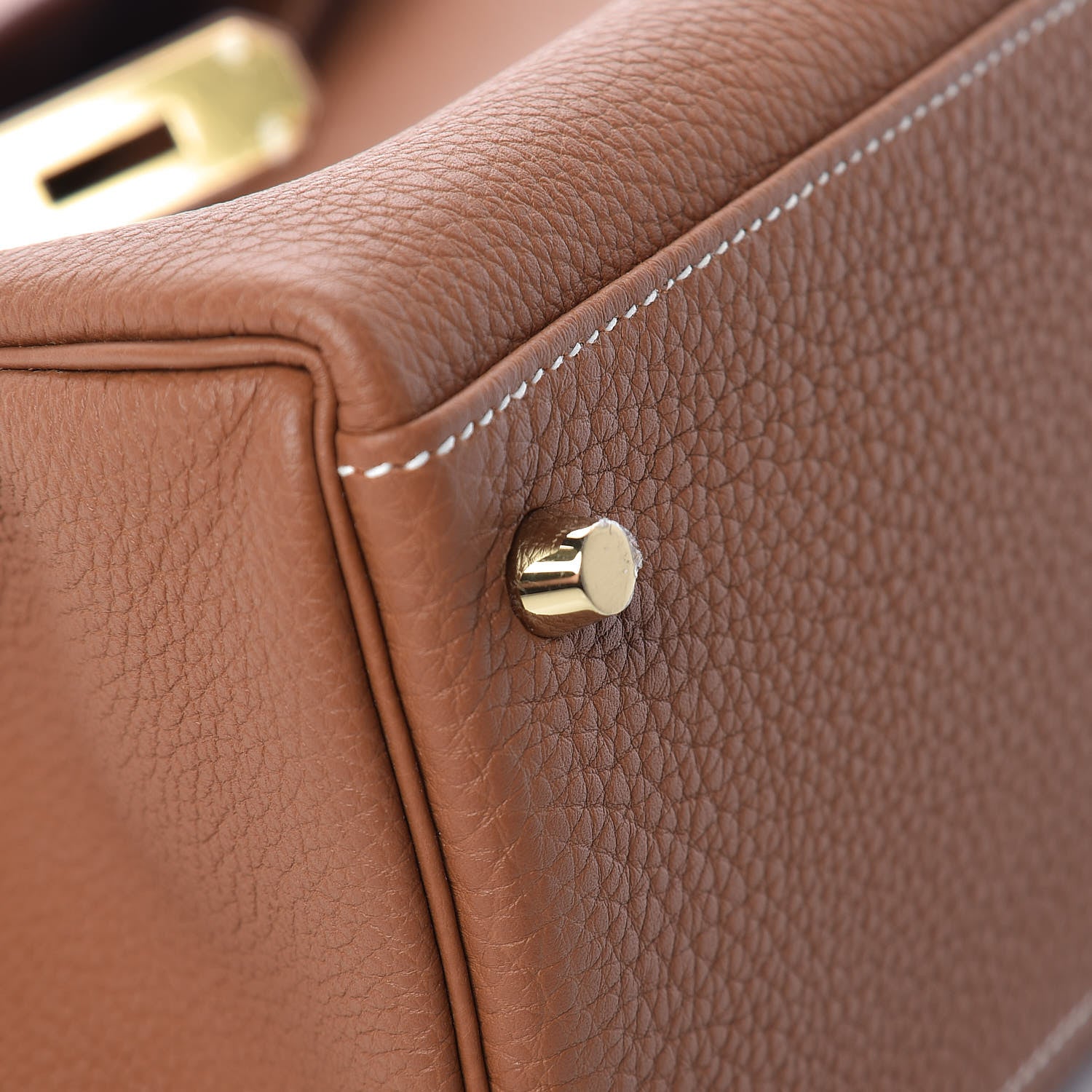 Hermes Togo Kelly Retourne 32 Gold 8 of 38