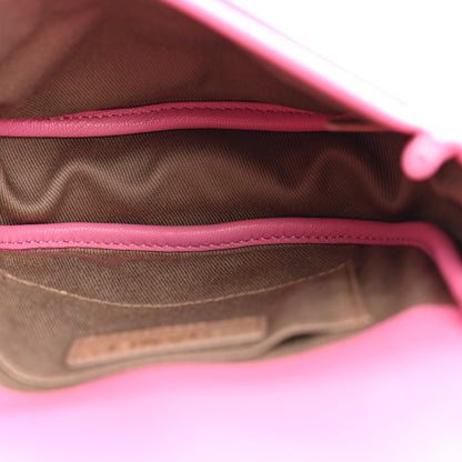 Chanel Goatskin Stitched Casual Trip Messenger Flap Pink 4 of 9