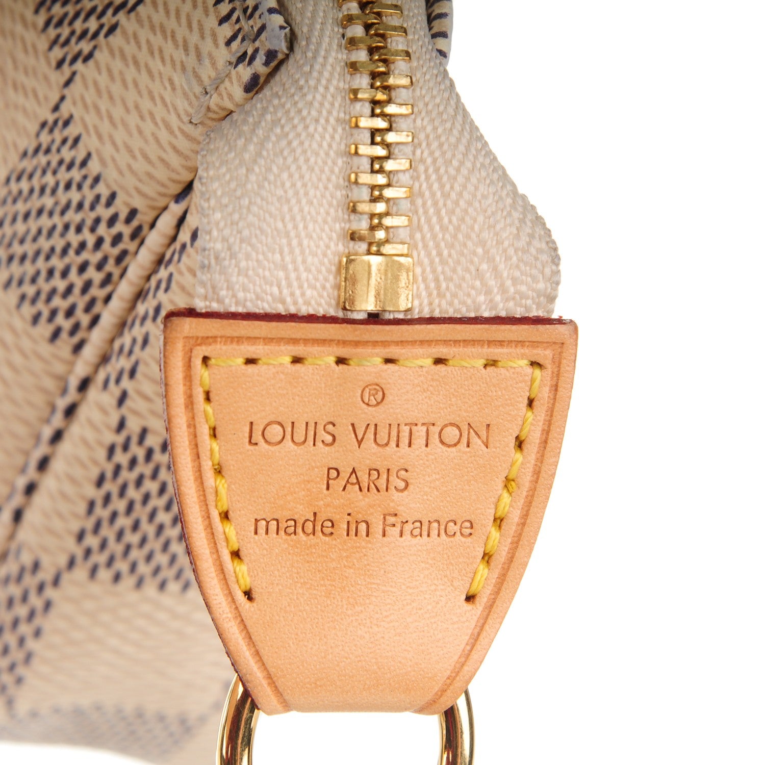 Louis Vuitton Damier Azur Mini Pochette Accessories 6 of 7