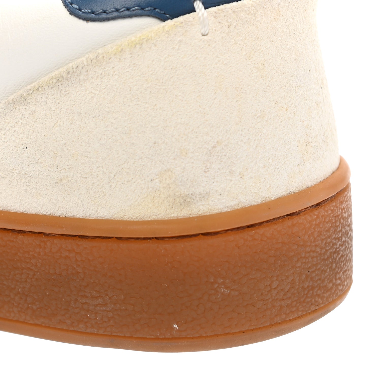 Calfskin Frontrow Sneakers 37.5 Blue