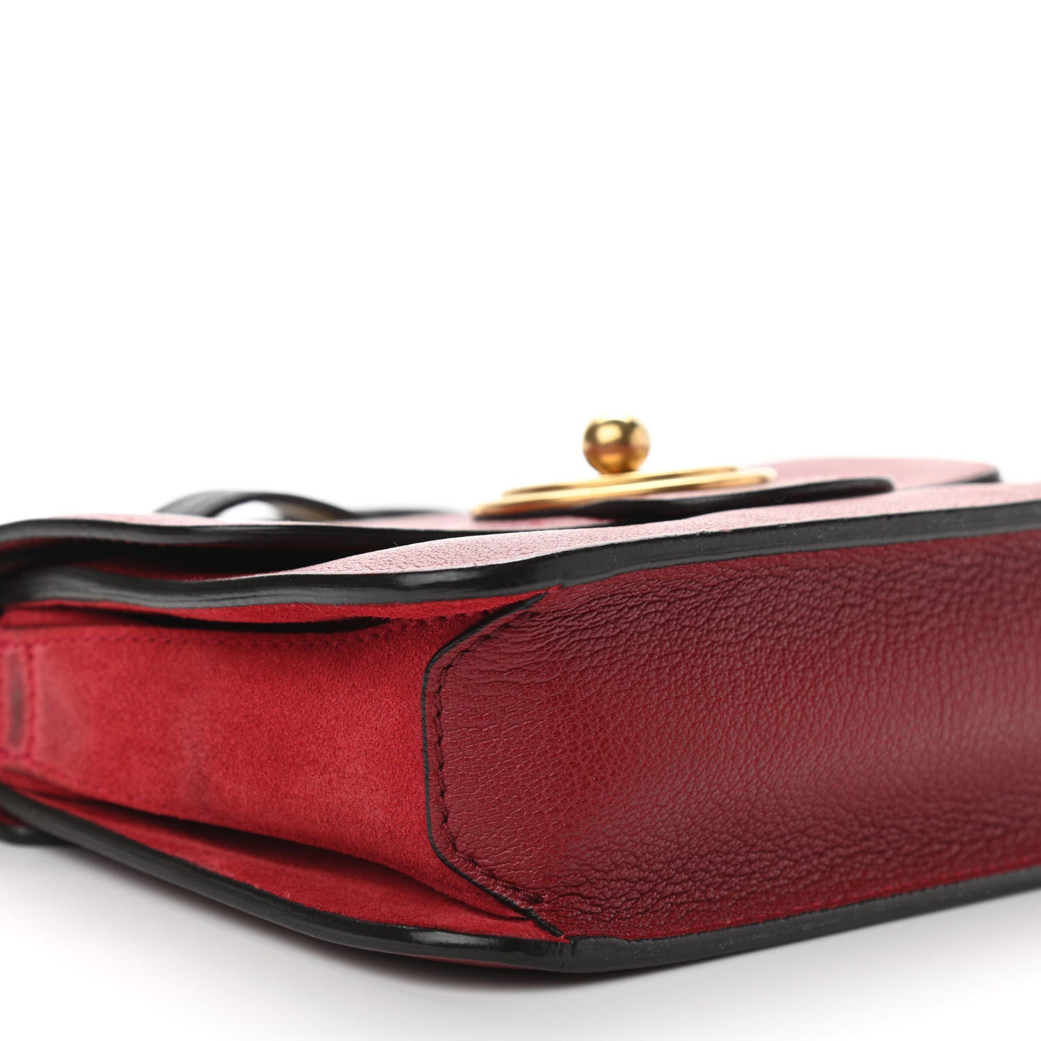 Chloe Goatskin Small Mily Shoulder Bag Sienna Red 8 of 10