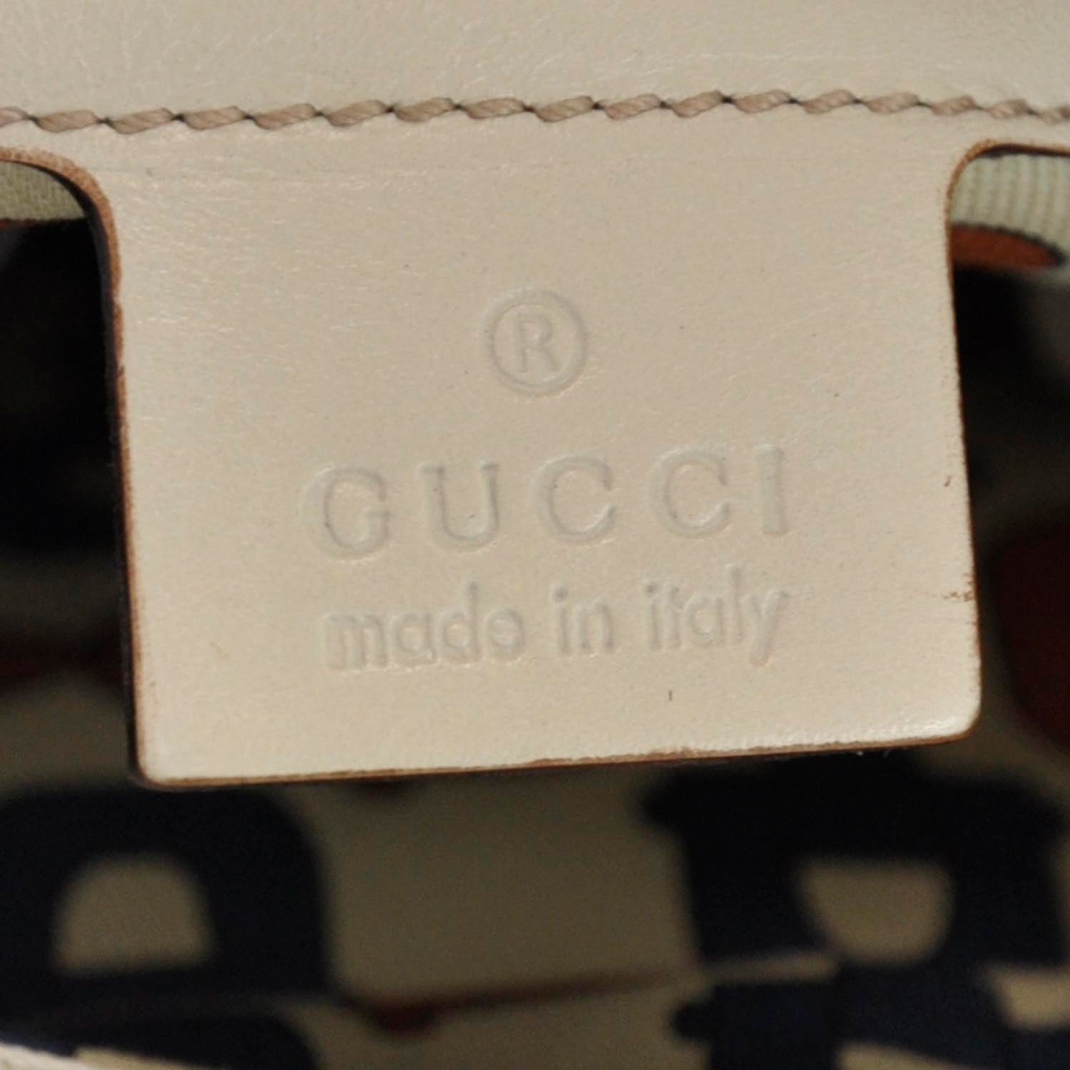 Gucci Guccissima Punch Tote Ivory 7 of 8