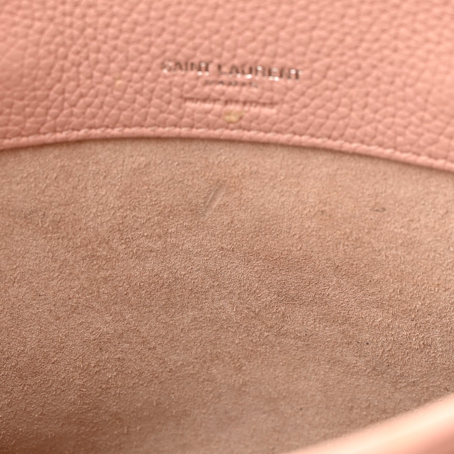 Grained Calfskin Nano Supple Sac De Jour Antique Rose