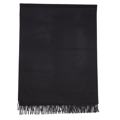 Hermes Cashmere Broderie Scarf Black 6 of 6