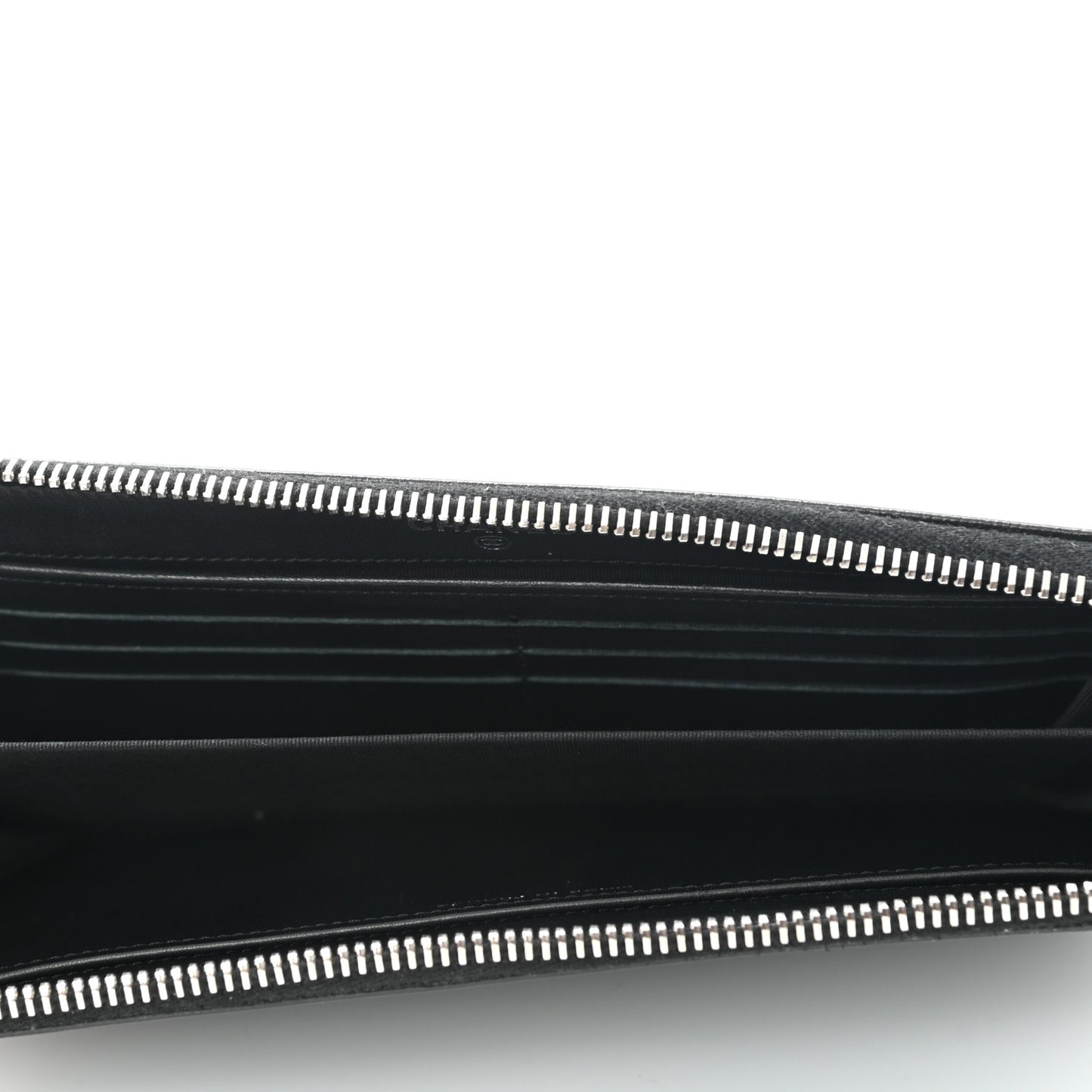 Caviar Sevruga CC Zip Wallet Black