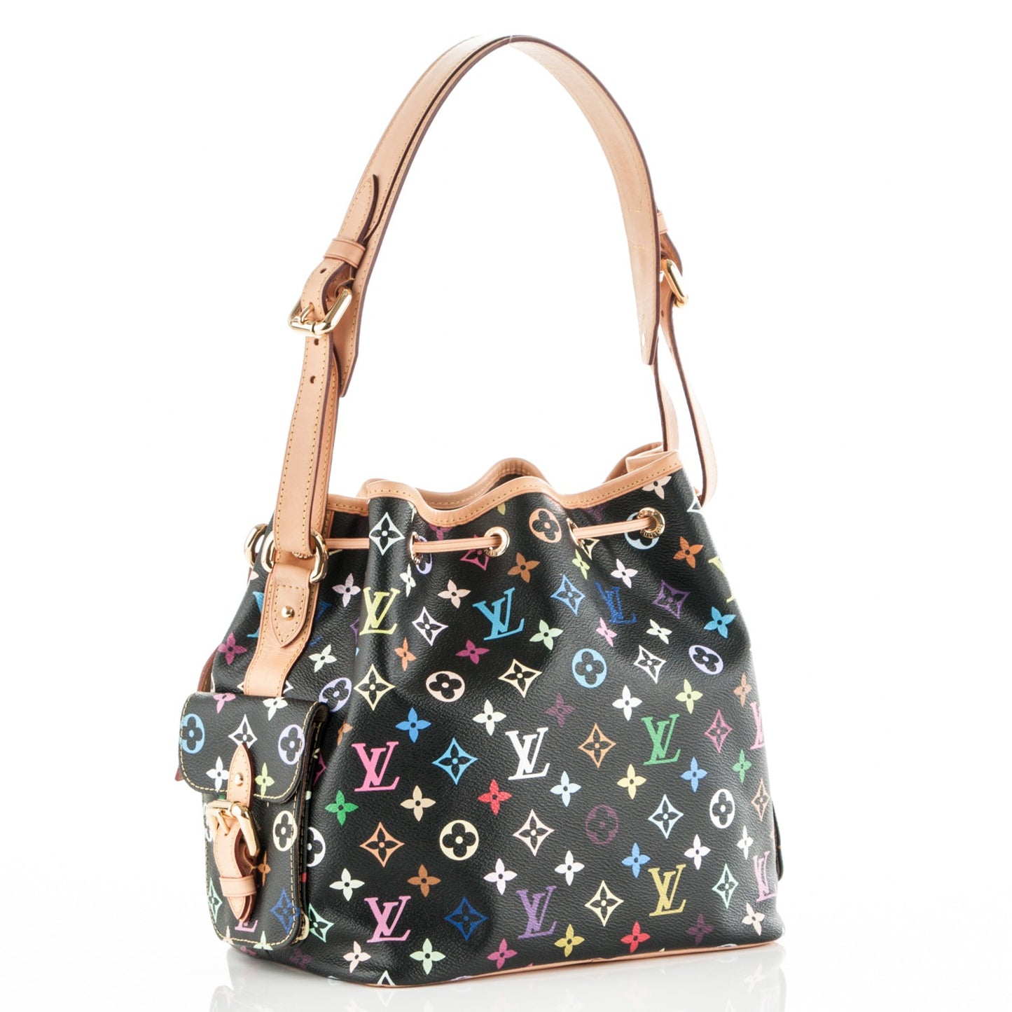 Monogram Multicolor Petit Noe Black