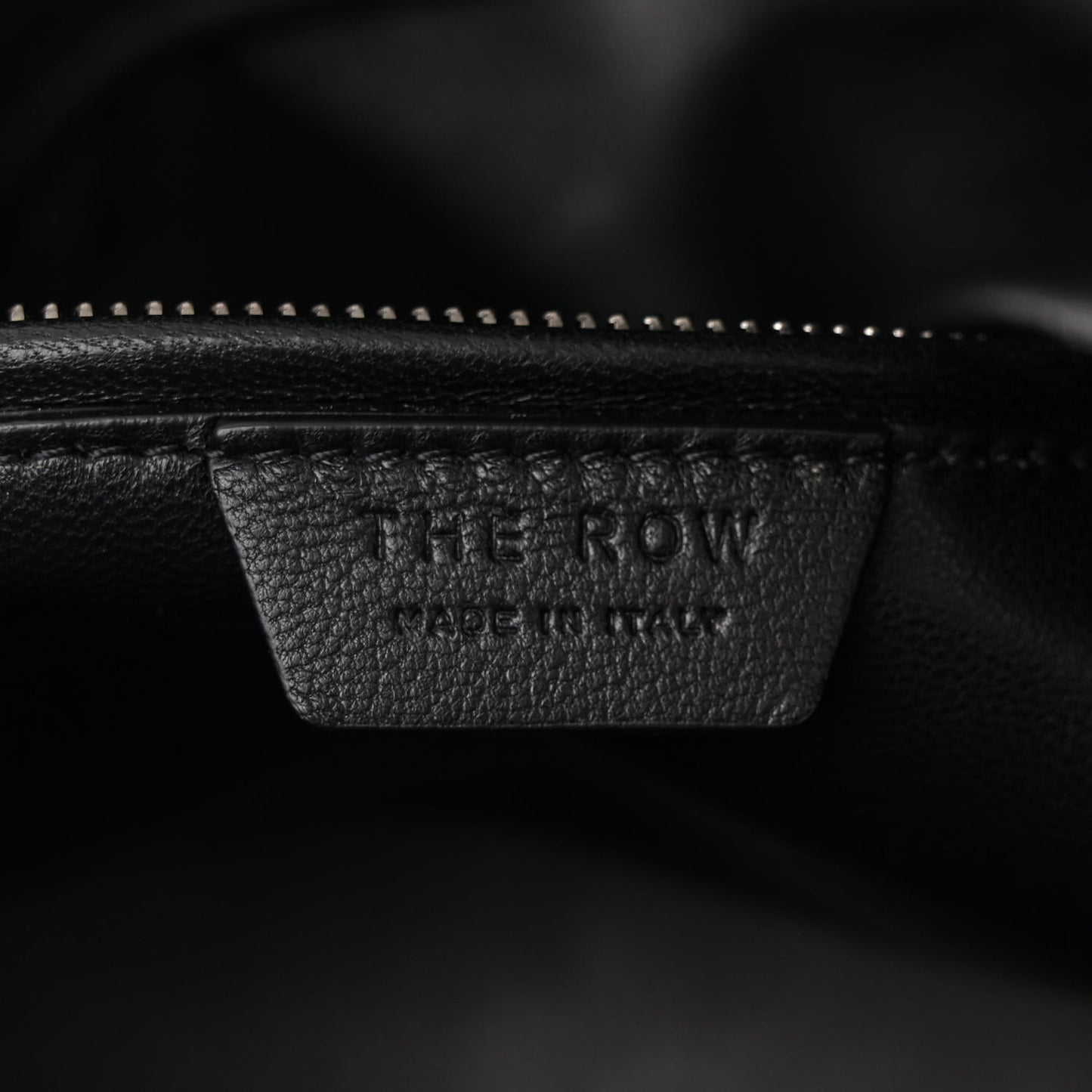 Grained Calfskin George XL Duffle Bag Black