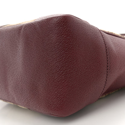 Gucci Monogram Small Bree Zippered Tote Red 10 of 10