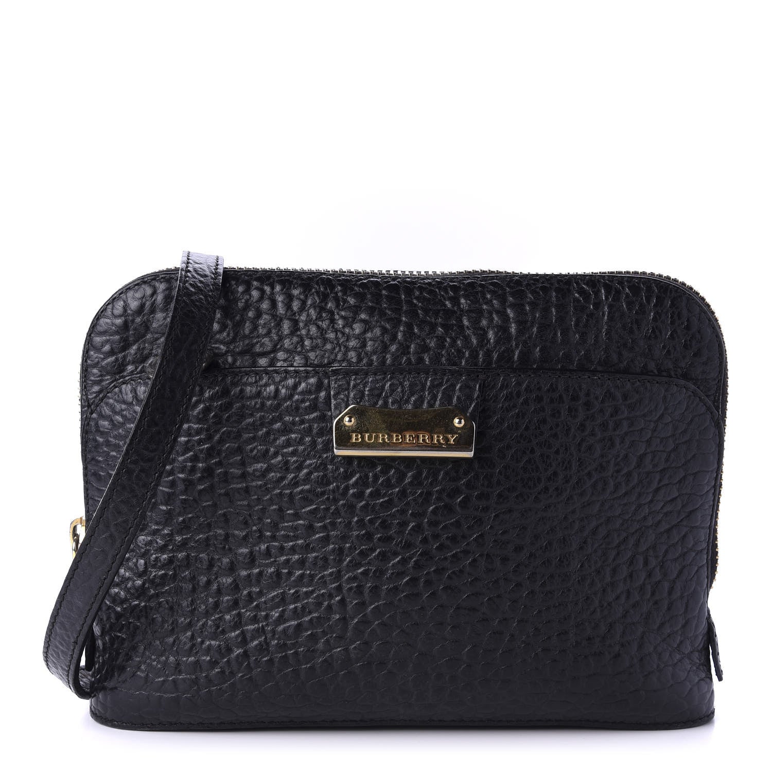 Burberry Heritage Grain Small Harrogate Crossbody Bag Black 1 of 13