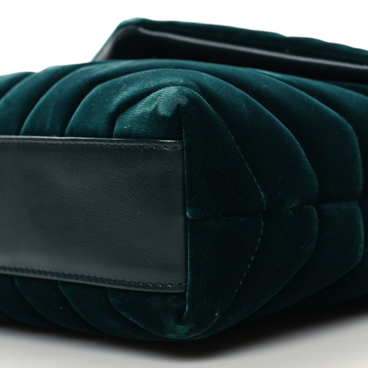 Velvet Y Quilted Monogram Toy Loulou Crossbody Bag Dark Ottanio