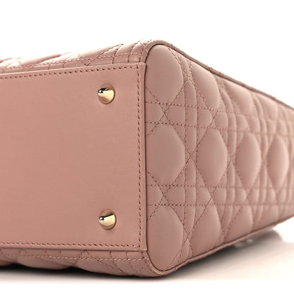 Christian Dior Lambskin Cannage Medium Lady Dior Fard 10 of 13