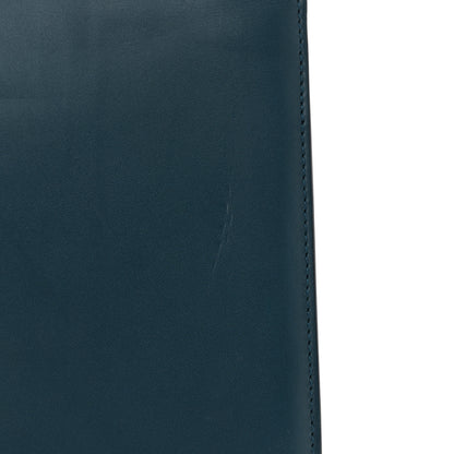Salvatore Ferragamo Calfskin Suede Thalia Flap Shoulder Bag Blue 11 of 12