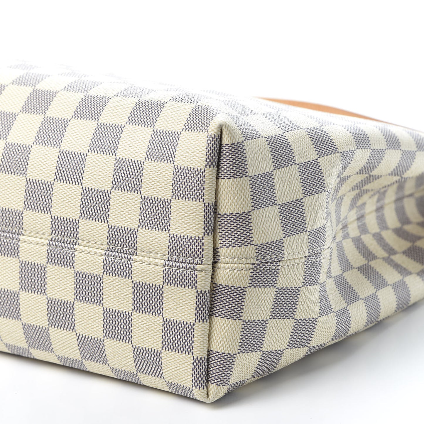 Damier Azur Graceful MM Rose Ballerine