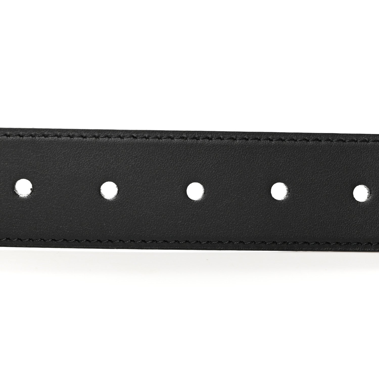 Louis Vuitton Calfskin 35mm Pont Neuf Belt 90 36 Black 4 of 5