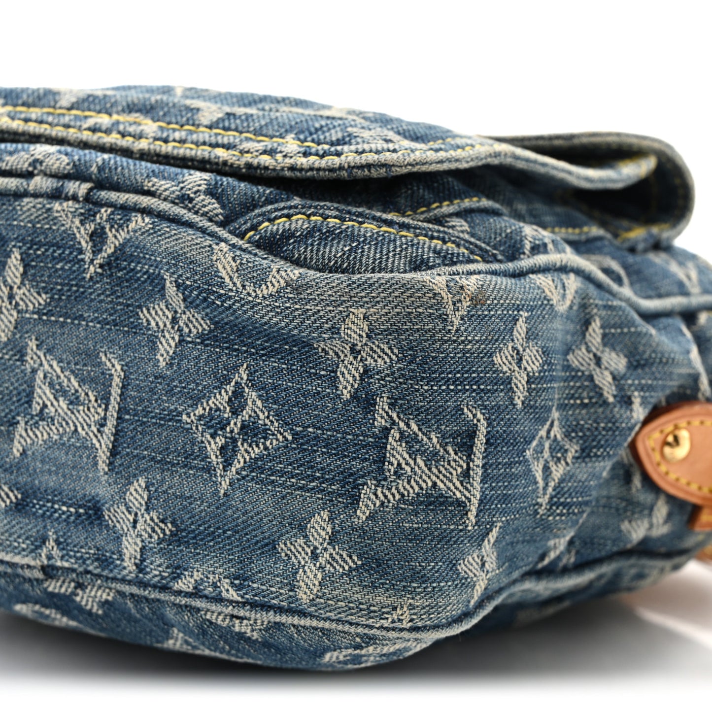 Denim Camera Bag Blue