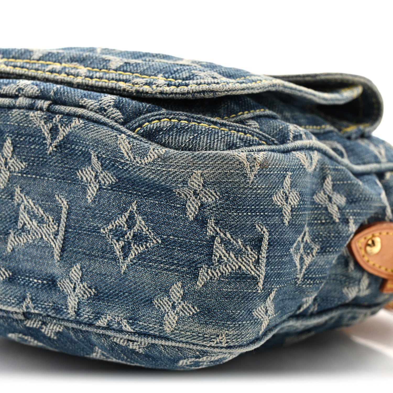 Louis Vuitton Denim Camera Bag Blue 10 of 11