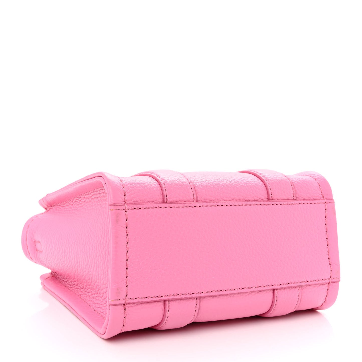 Grained Calfskin Micro The Tote Bag Pink