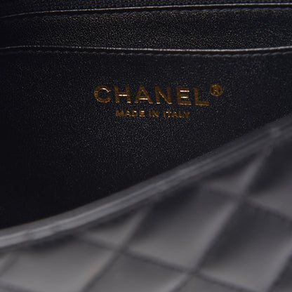 Chanel Lambskin Quilted Mini Rectangular Flap Black 6 of 7