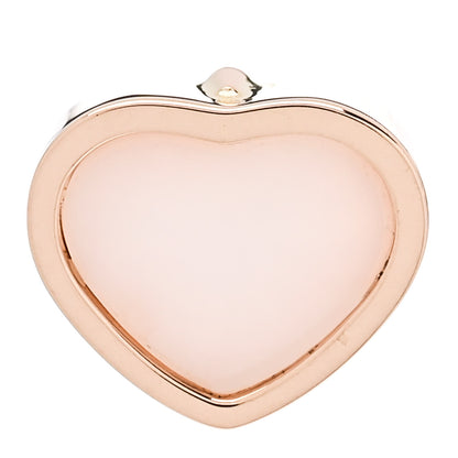 Chopard 18K Rose Gold Diamond Pink Opal My Happy Hearts Single Earring 1 of 4