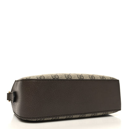 Gucci GG Supreme Monogram Web Neo Vintage Shoulder Bag Beige New Acero Crop 4 of 10