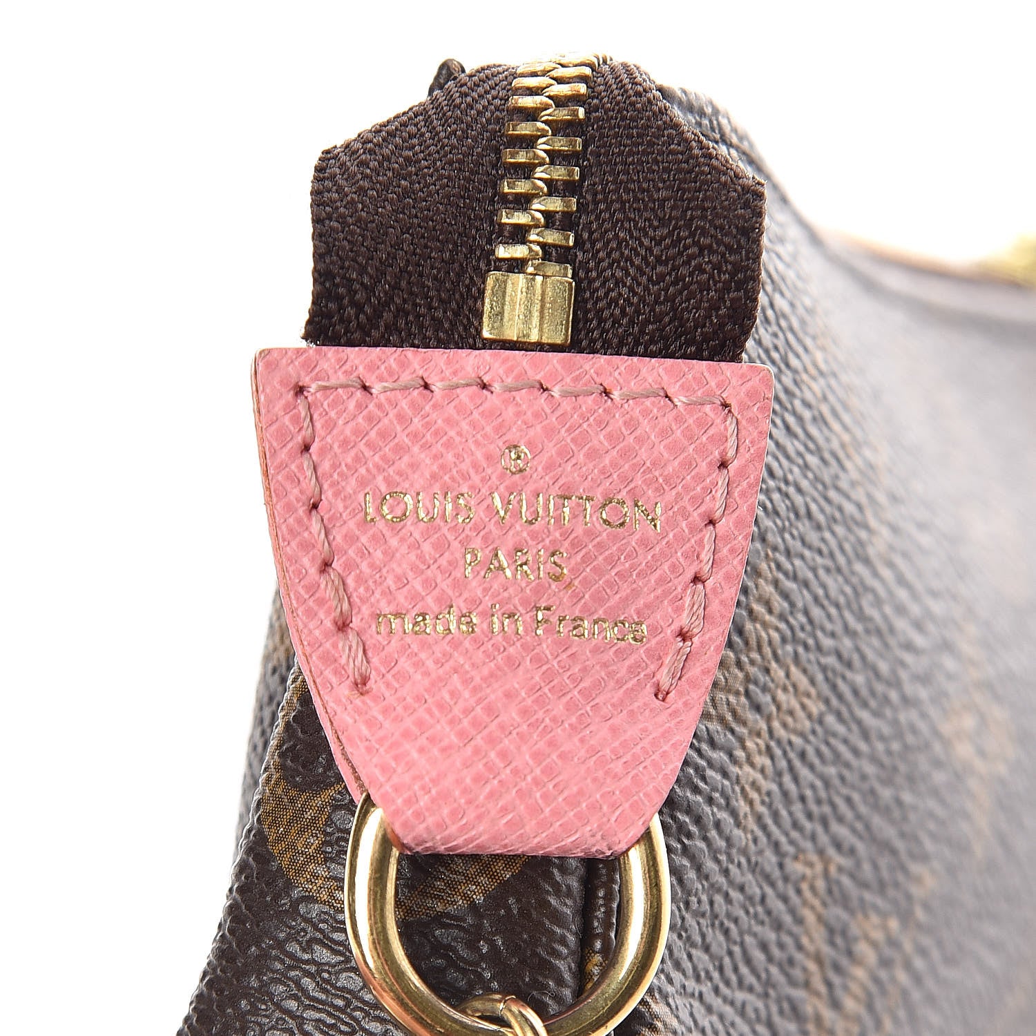 Louis Vuitton Monogram Illustre Mini Pochette Accessories Rose 6 of 7