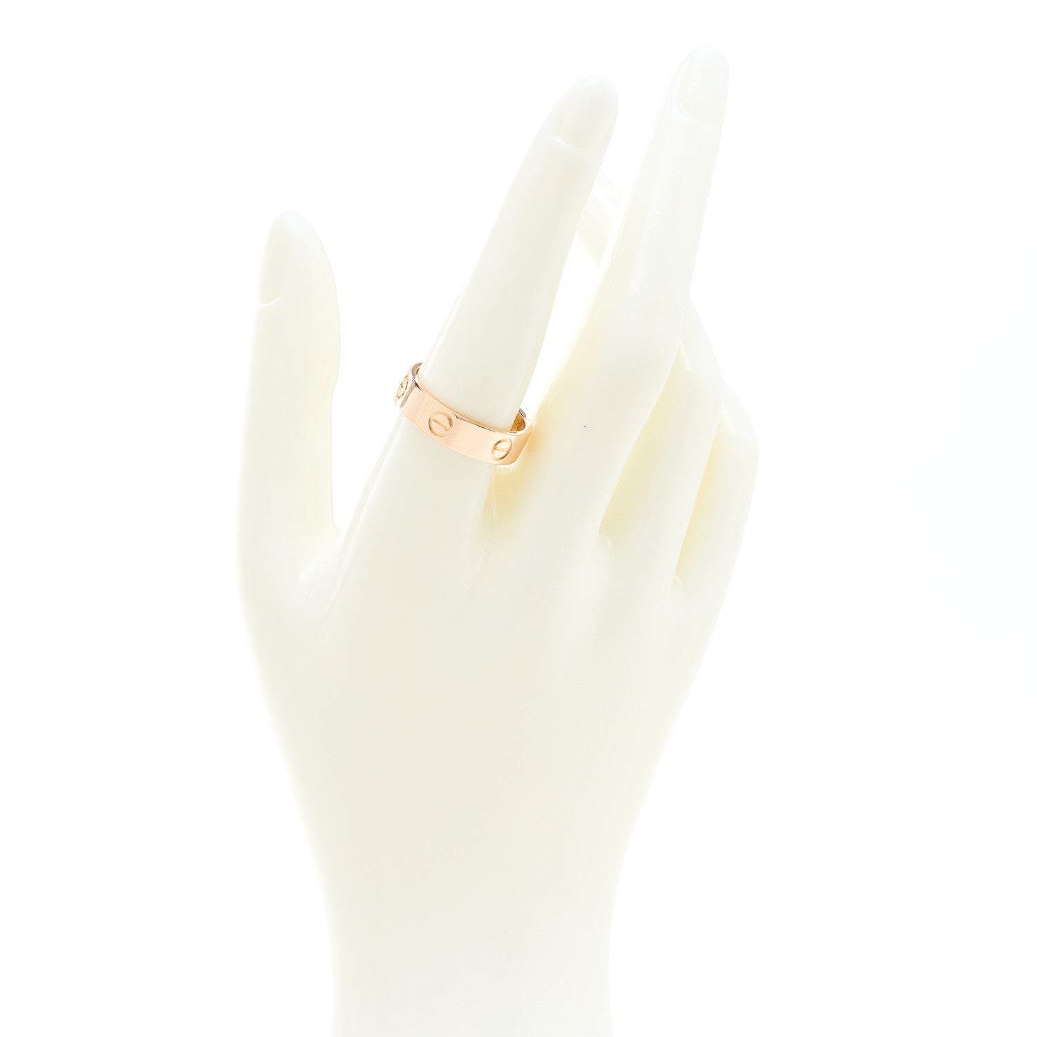 Cartier 18K Pink Gold 5.5mm LOVE Ring 58 8.25 2 of 4
