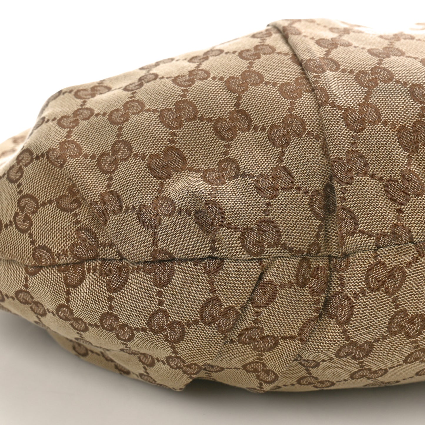 Monogram Studded Medium Pelham Shoulder Bag Dark Brown